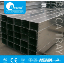 Canaleta de cables de acero galvanizado Q235 para colocar cables